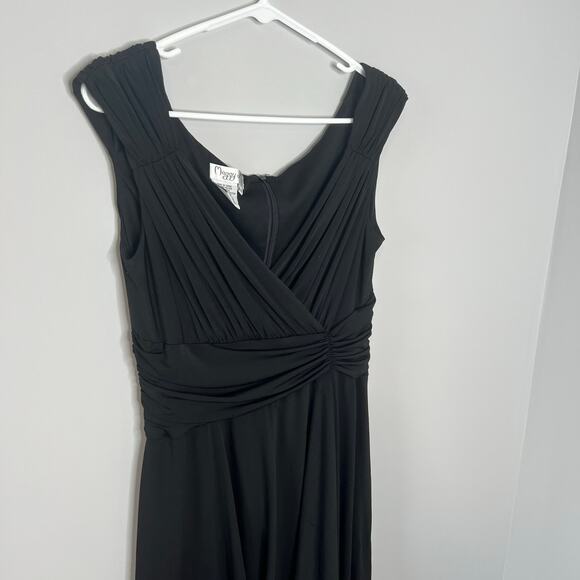 Maggy L Black Dress LBD Little Black Dress Size 14 - Picture 4 of 13